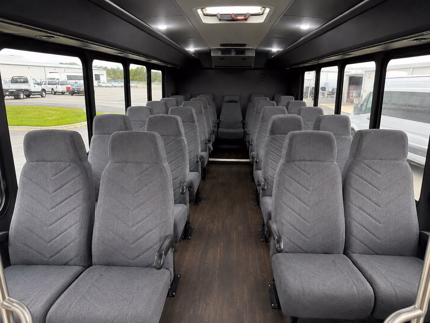 memphis 18 passenger minibus interior
