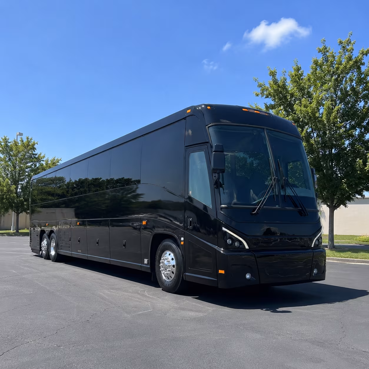 memphis 56 passenger charter bus