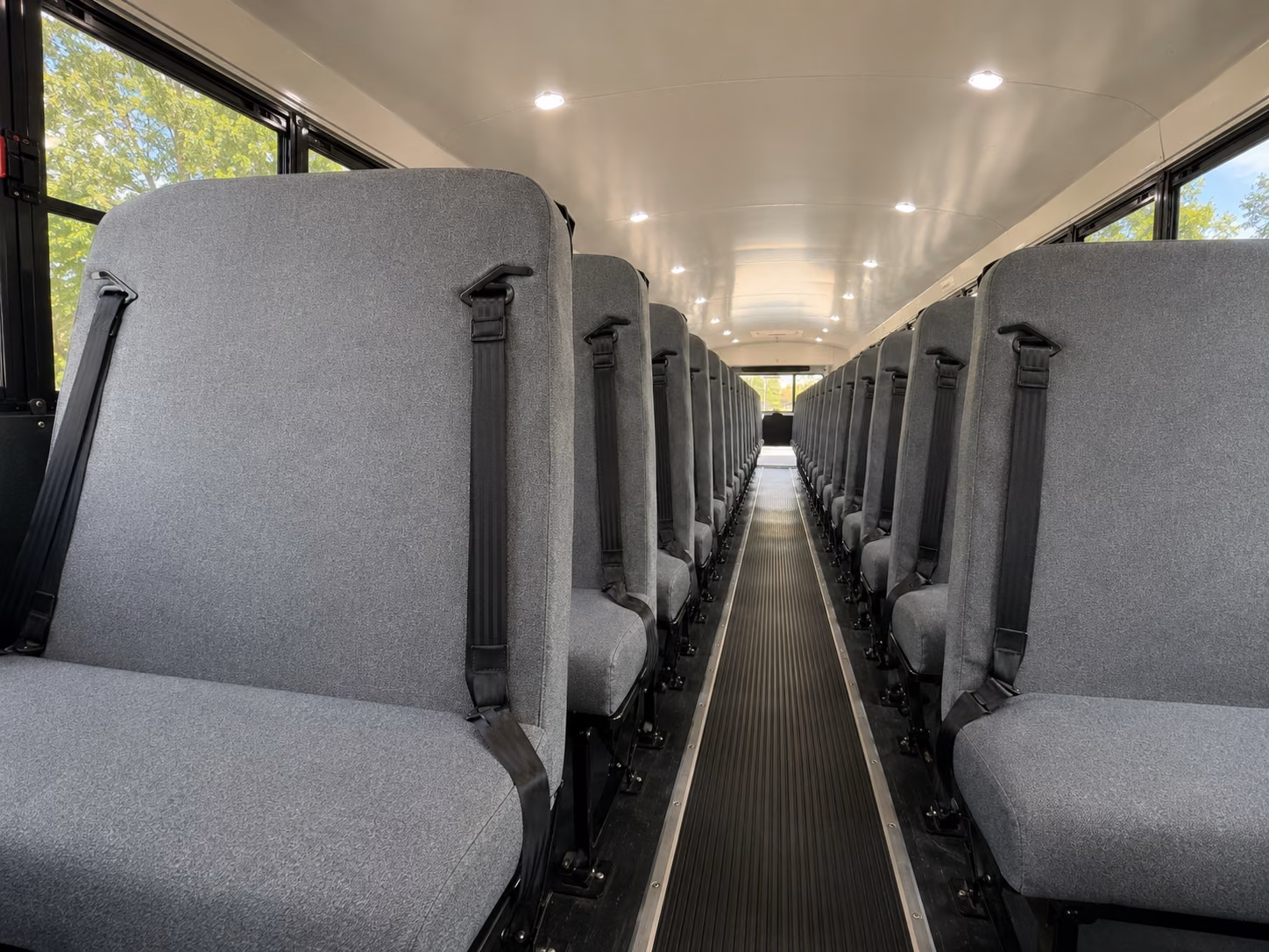memphis school bus inside