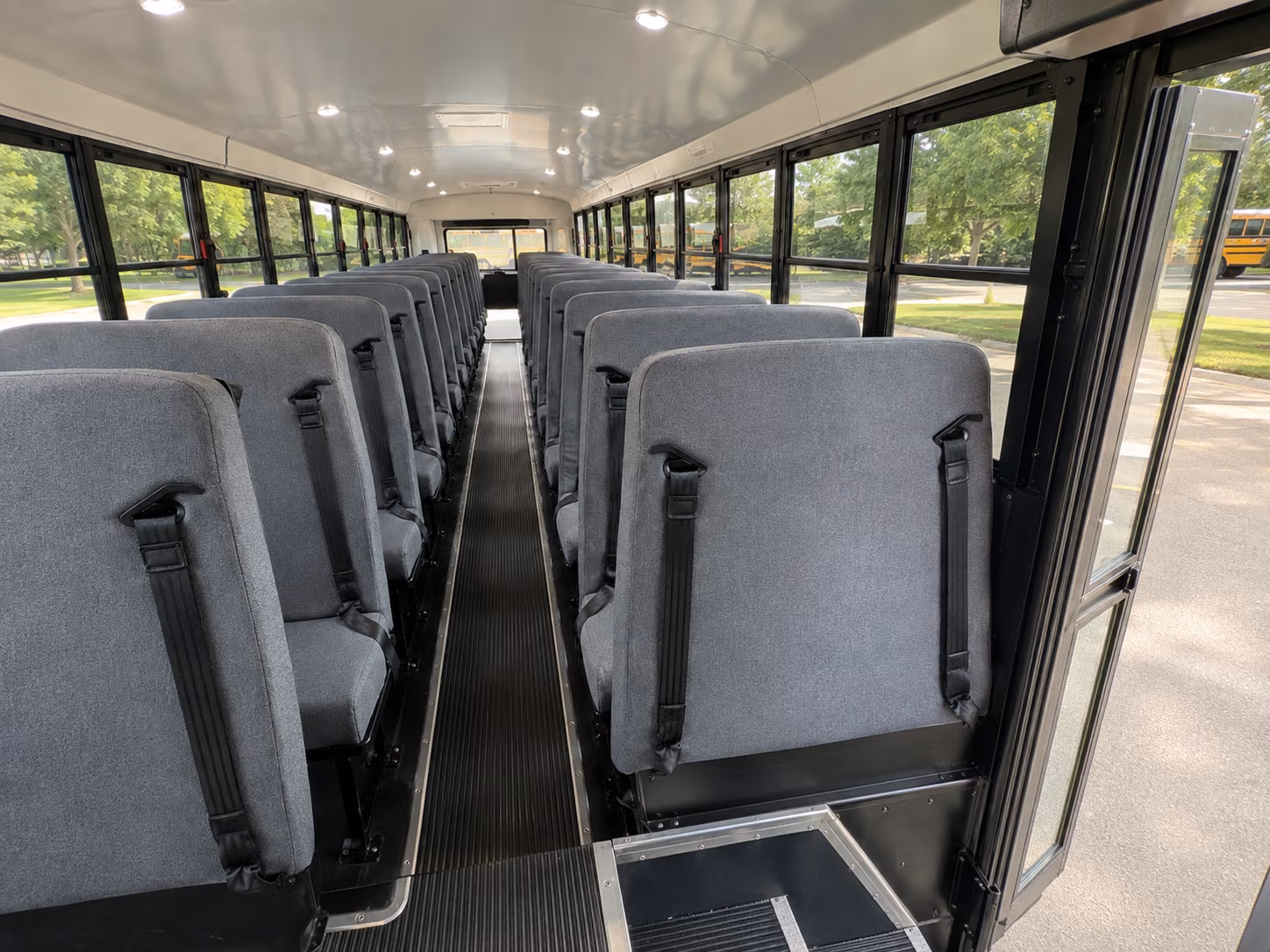 memphis school bus interior